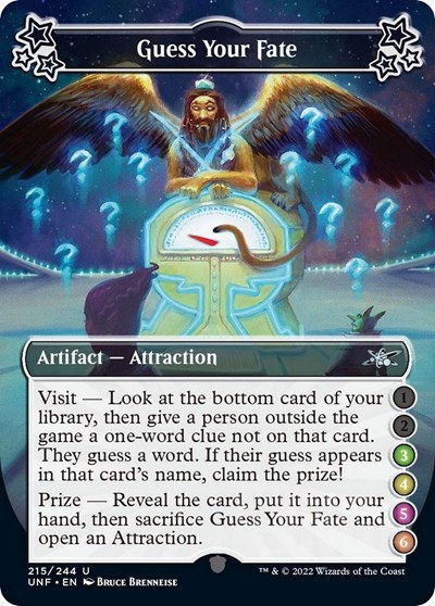 Guess Your Fate - 3 4 5 6 Foil