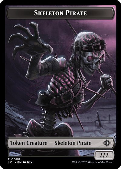 Skeleton Pirate Token - Normal Skeleton Pirate Token