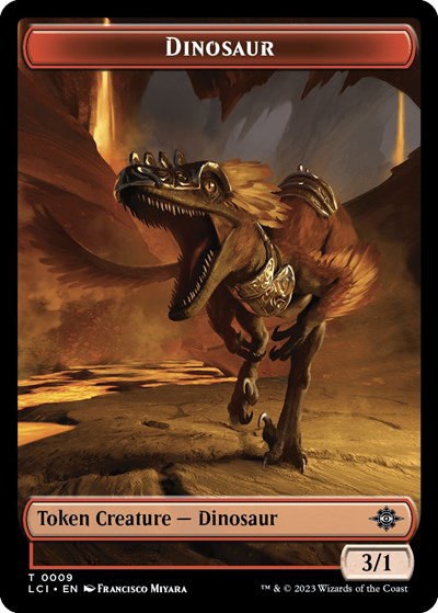 Dinosaur Token - Normal Dinosaur Token
