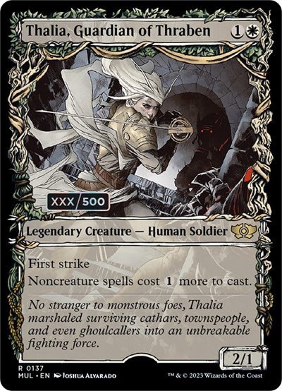 Thalia, Guardian of Thraben - Serial Numbered