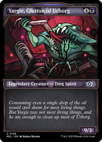 Yargle, Glutton of Urborg - Halo Foil