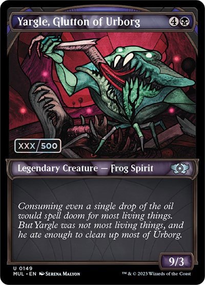 Yargle, Glutton of Urborg - Serial Numbered