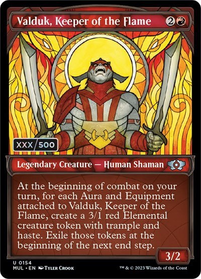 Valduk, Keeper of the Flame - Serial Numbered