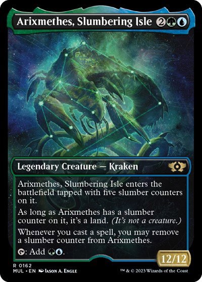Arixmethes, Slumbering Isle - Halo Foil