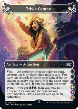 Trivia Contest - 4 5 6 Foil