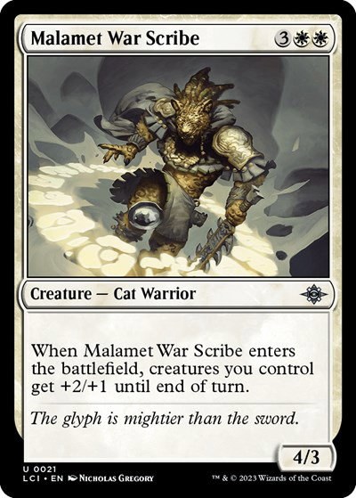 Malamet War Scribe - Foil