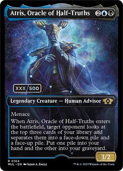 Atris, Oracle of Half-Truths - Serial Numbered