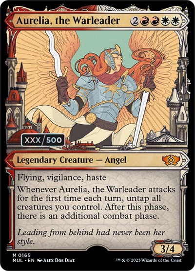 Aurelia, the Warleader - Serial Numbered