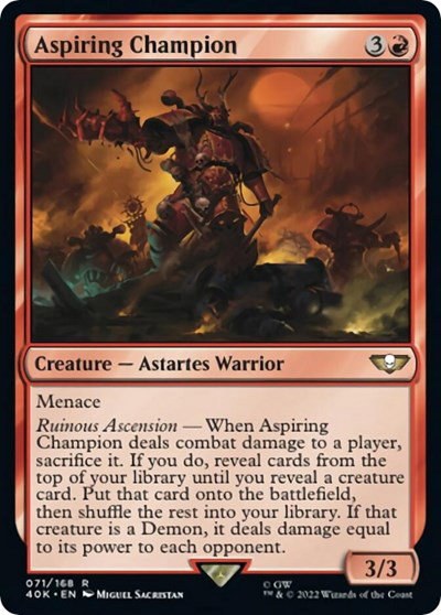 Aspiring Champion - Surge Foil