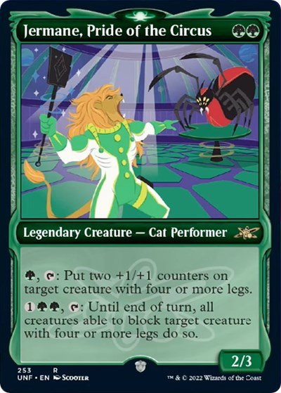 Jermane, Pride of the Circus - Foil