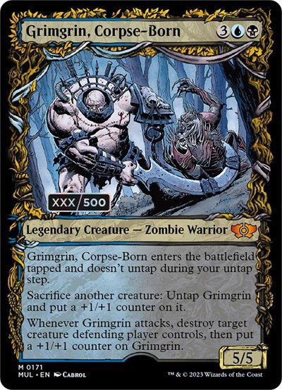 Grimgrin, Corpse-Born - Serial Numbered