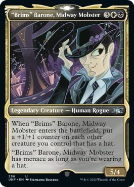 "Brims" Barone, Midway Mobster - Foil