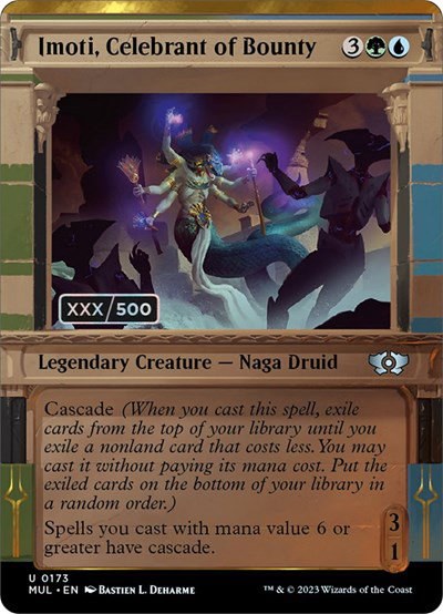 Imoti, Celebrant of Bounty - Serial Numbered