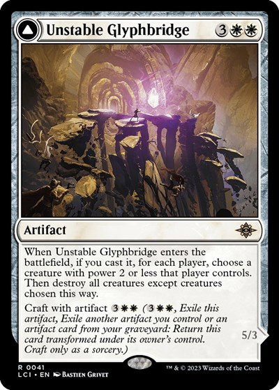 Unstable Glyphbridge - Foil