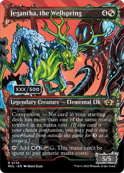 Jegantha, the Wellspring - Serial Numbered