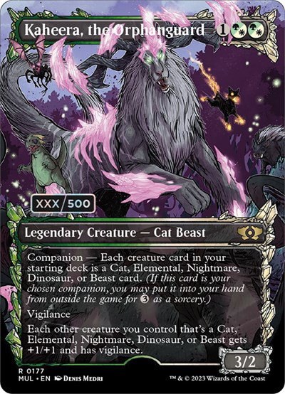 Kaheera, the Orphanguard - Serial Numbered