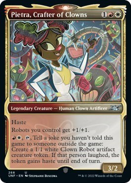Pietra, Crafter of Clowns - Foil