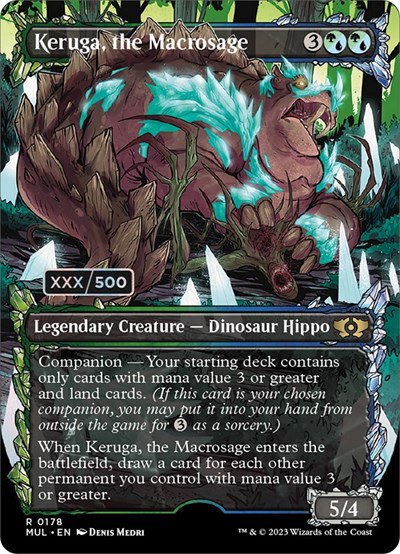 Keruga, the Macrosage - Serial Numbered