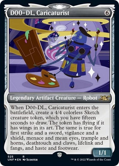 D00-DL, Caricaturist - Foil