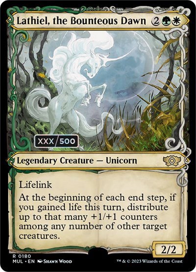 Lathiel, the Bounteous Dawn - Serial Numbered