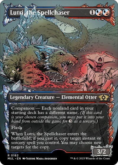Lutri, the Spellchaser - Halo Foil