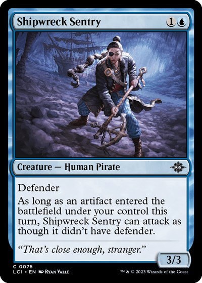 Shipwreck Sentry - Foil
