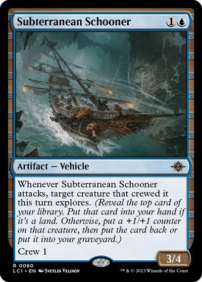 Subterranean Schooner - Foil