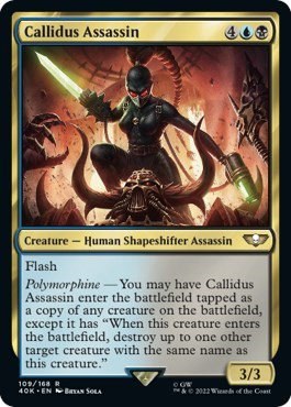 Callidus Assassin - Surge Foil