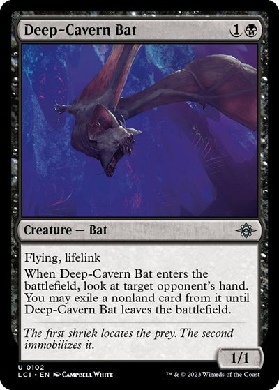 Deep-Cavern Bat - Foil