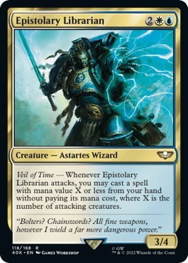 Epistolary Librarian - Surge Foil