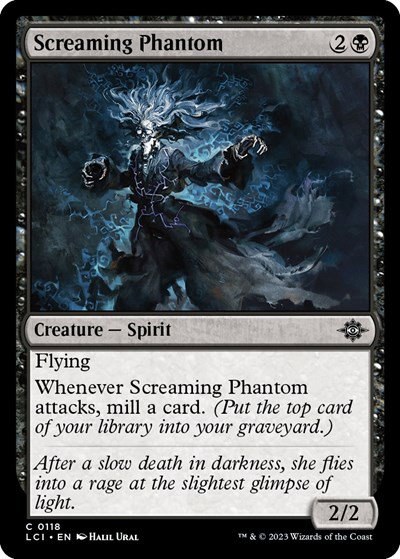Screaming Phantom - Foil