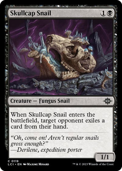 Skullcap Snail - Foil