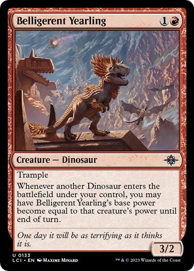 Belligerent Yearling - Foil