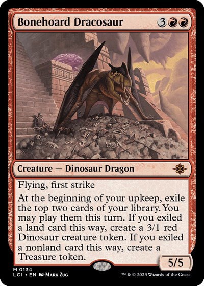 Bonehoard Dracosaur - Foil
