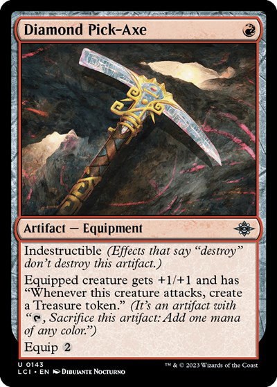 Diamond Pick-Axe - Foil