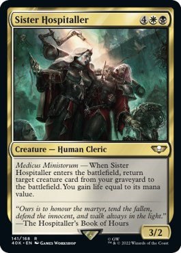 Sister Hospitaller - Surge Foil