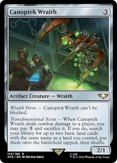 Canoptek Wraith - Surge Foil