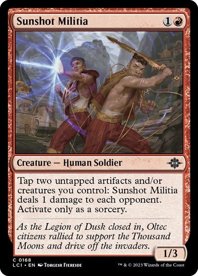 Sunshot Militia - Foil