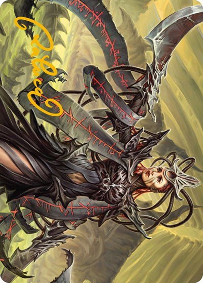 Testament Bearer Art Card - Gold Stamped Signature