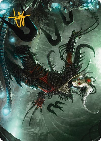 Vraan, Executioner Thane Art Card - Gold Stamped Signature