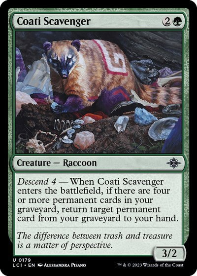 Coati Scavenger - Foil