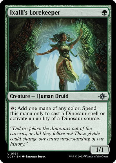 Ixalli's Lorekeeper - Foil