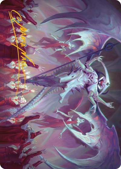 Atraxa, Grand Unifier Art Card - Gold Stamped Signature