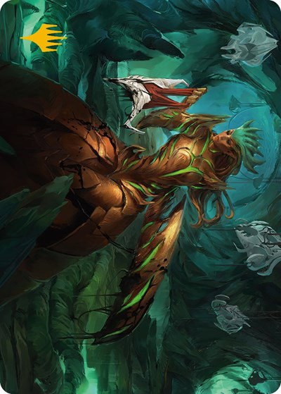 Glissa Sunslayer Art Card - Gold Stamped Signature