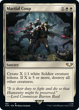 Martial Coup - Surge Foil