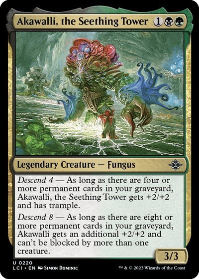 Akawalli, the Seething Tower - Foil