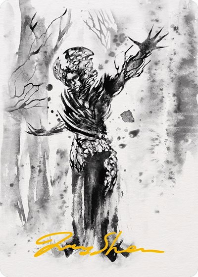 Rustvine Cultivator Art Card - Gold Stamped Signature