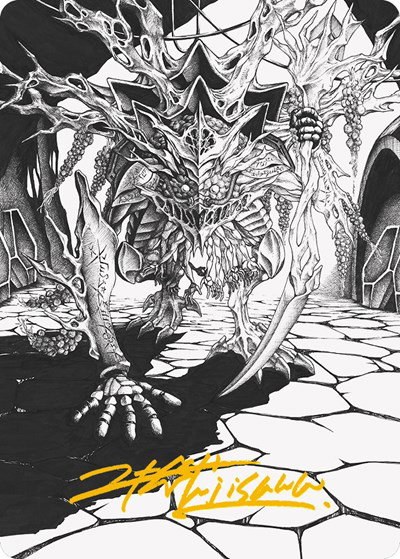 Thrun, Breaker of Silence Art Card - Gold Stamped Signature