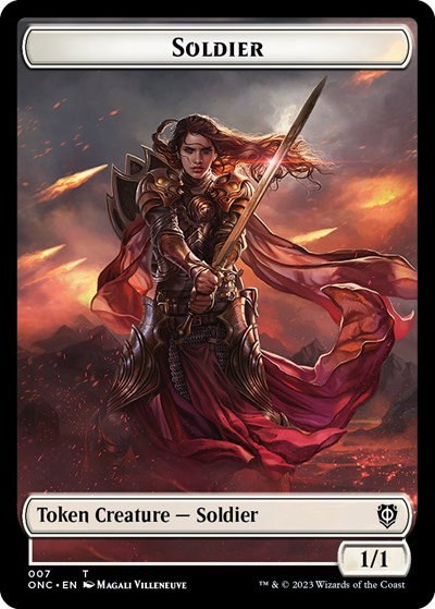 Soldier (007) // Angel (002) Double-Sided Token