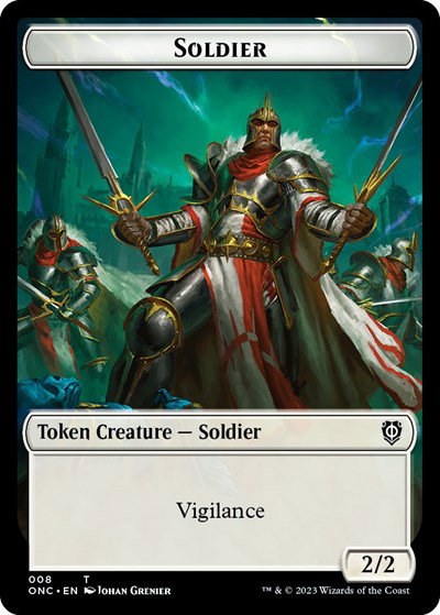 Soldier (008) // Angel (003) Double-Sided Token